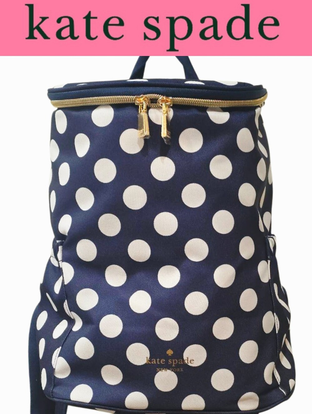 Kate Spade New York Polka Dot Backpack Cooler Bag